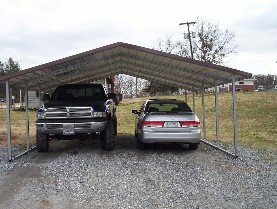 2 Car Metal Carport